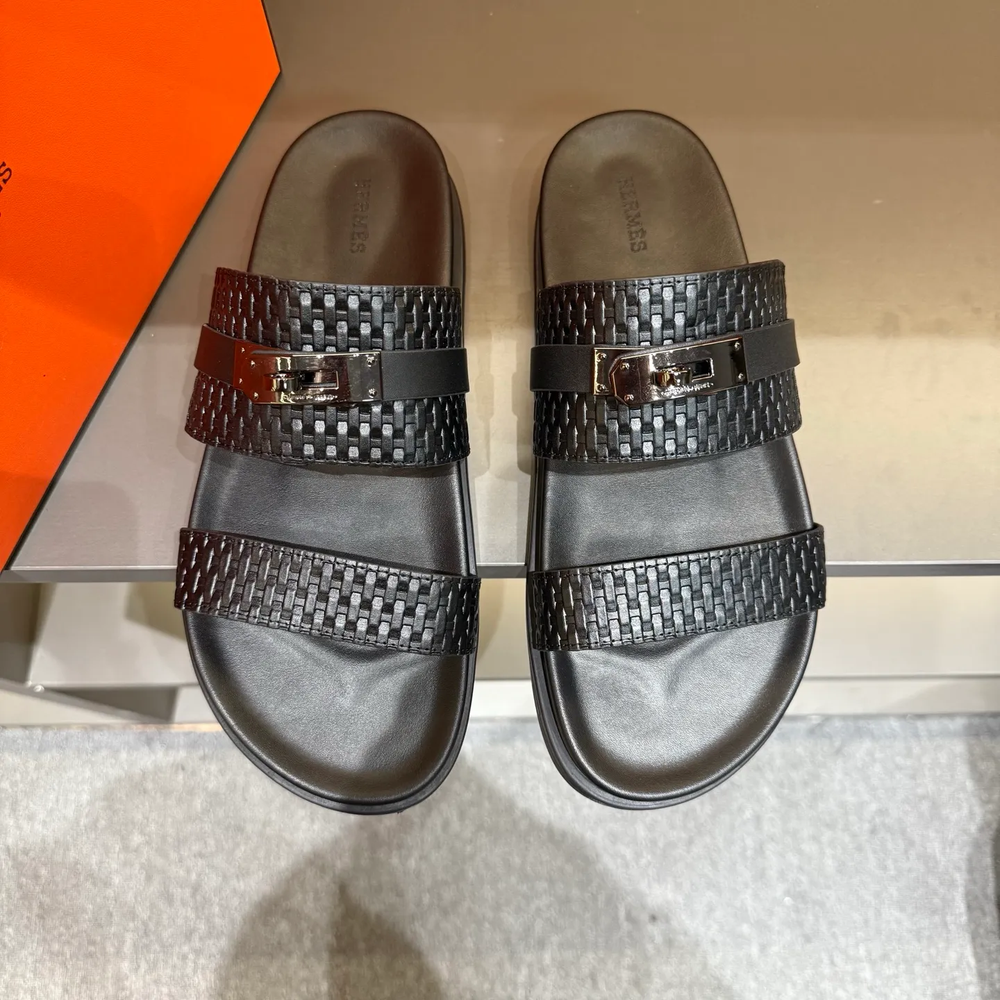 Men's shoes 💰300, size 38-45, the new 2014 summer Hermes shoes are the same as the original ones, handmade by masters! ❥High-end customization, exclusive products, the highest version in the industry⚠❥Using: Hermers upper: (pursuing top walking comfort) ✨Top quality on sale━━━━Hermes━━━━━